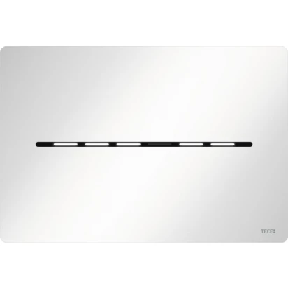 Elektroniczny przycisk spłukujący zasilanie 230/12V Tece SOLID 9240452 biały połysk