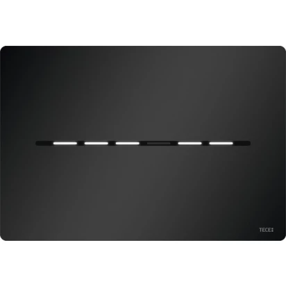 Elektroniczny przycisk spłukujący zasilanie 230/12V Tece SOLID 9240455 czarny matowy