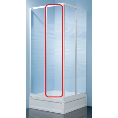 Element ruchomy do kabiny kwadratowej KNs-c 70 cm, szkło hartowane Sanplast CLASSIC 660-E0502