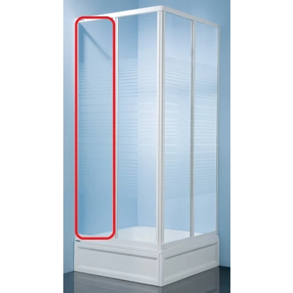 Element stały do kabiny kwadratowej 90 cm, szkło hartowane Sanplast CLASSIC 660-E0505