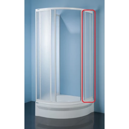 Element stały do kabiny półokrągłej Sanplast 90 cm, szkło hartowane Sanplast CLASSIC 660-E1045