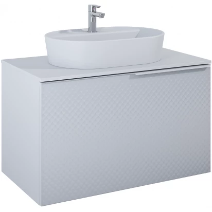 Elita GLAM Szafka podumywalkowa 90 cm 1S + 1S RE010900167040 stone matt