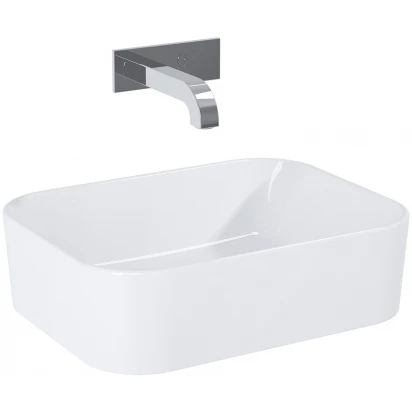 Elita PLACA umywalka nablatowa 50x40 145030 biała