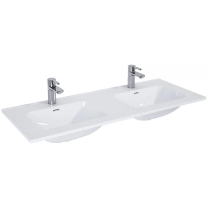 Elita SKAPPA Umywalka 120 cm podwójna RE041203068060 ceram white