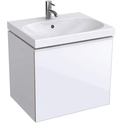 Geberit ACANTO Szafka pod umywalkę 60 cm + syfon 500.609.01.2 biała