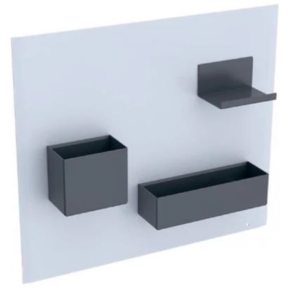 Geberit ACANTO Tablica magnetyczna ze schowkami 500.649.01.2 biała