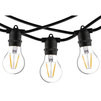 Girlanda ogrodowa 9 m Nowodvorski FESTOON LIGHTS 7872 czarny