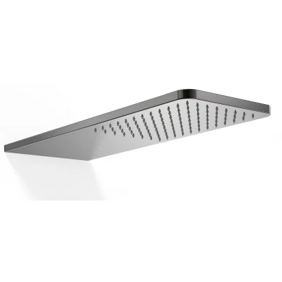 Głowica natryskowa prostokątna 21x55 Tres BARRAS Y DUCHA EXCL 29990307KM czarna metalizowana