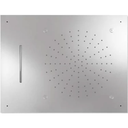 Głowica natryskowa ze stali nierdzewnej Tres 299.971.01 chrom błyszczący