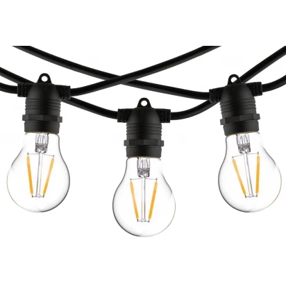 Grilanda ogrodowa 6 m Nowodvorski FESTOON LIGHTS 7873 czarny