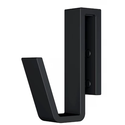 Haczyk do mocowania na szybie o grubości 6-10 mm Excellent  KAEX.5095.BL czarny mat