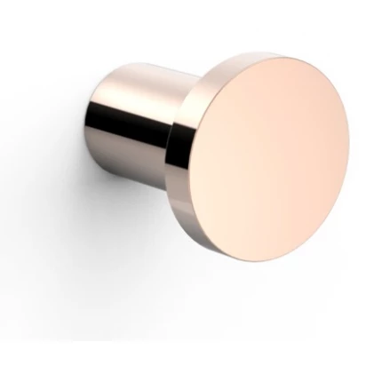 Haczyk łazienkowy okrągły Tres 16123620OP różowe złoto