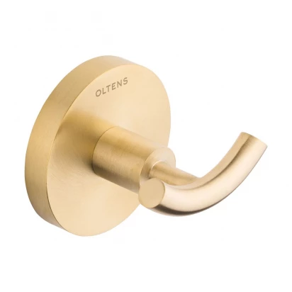 Haczyk na ręczniki podwójny Oltens GULFOSS 80002810 złoto szczotkowane