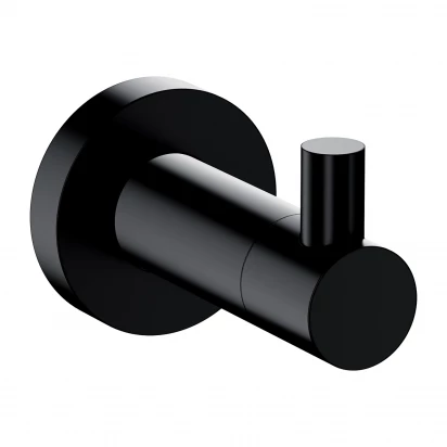 Haczyk pojedynczy Omnires MODERN PROJECT MP60110 BL czarny matowy