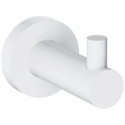 Haczyk pojedynczy Omnires MODERN PROJECT MP60110WM biały mat