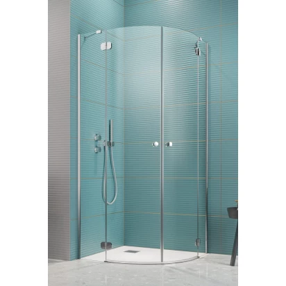 Kabina asymetryczna 90x80x195  Radaway TORRENTA PDD 131630-01-01