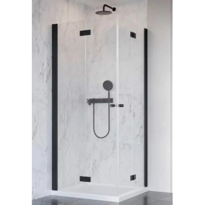 Kabina kwadratowa 80x80 Radaway NES BLACK KDD B 10024080-54-01L, 10024080-54-01R czarna