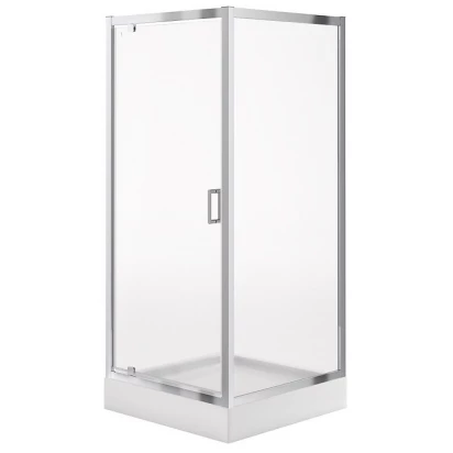 Kabina kwadratowa 90x90x190 z brodzikiem Cersanit ARTECO S601-132