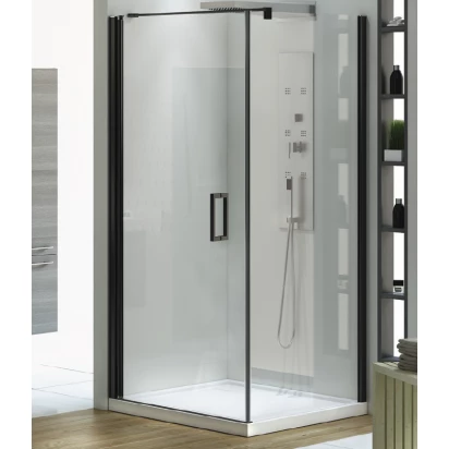 Kabina kwadratowa 90x90x195 New Trendy NEGRA EXK-1128/EXK-1129