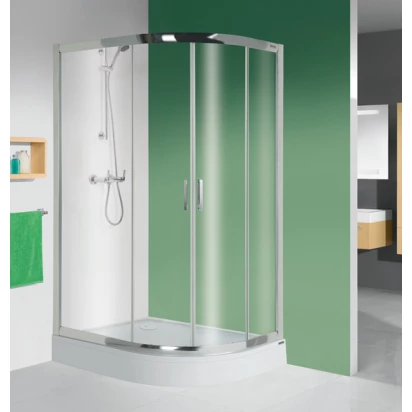 Kabina asymetryczna z brodzikiem 90x120x208 Sanplast lewa TX5 602-270-0310-39-230 smW15