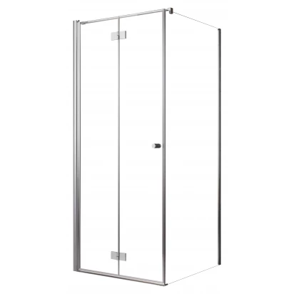 Kabina prostokątna 80L+100x200 Radaway ESSENZA NEW KDJ B 385081-01-01L + 384052-01-01 lewa