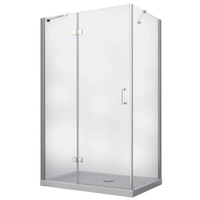 Kabina prysznicowa 120x80 Besco VIVA VPL-128-195C lewa