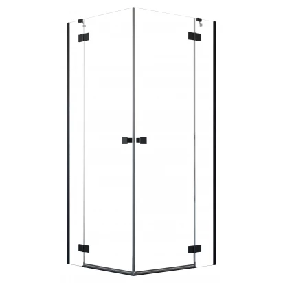 Kabina prysznicowa 90x90 Radaway ESSENZA NEW BLACK KDD 385060-54-01L, 385060-54-01R czarna