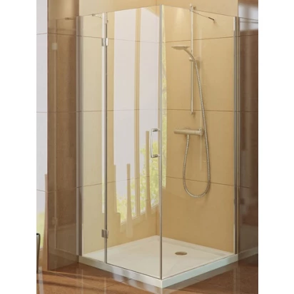 Kabina prysznicowa prostokątna 100x90x190 cm szkło czyste 6 mm z powłoką Active Shield New Trendy RENOMA D-0039A/D-0041B lewa