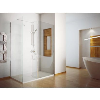 Kabina prysznicowa walk-in 140x90x195 Besco INDRE IW-140-90-C