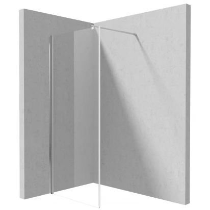 Kabina walk-in z powłoką 90 cm h 1980 mm szkło totalwhite Deante KERRIA KTS 039P