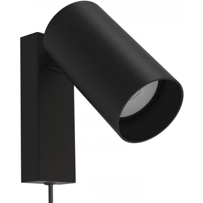 Kinkiet z przewodem Nowodvorski MONO I 7786 czarna