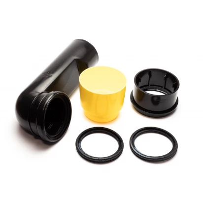 Kolano odpływowe z adapterem DN90/DN110 Roca DUPLO ONE AV0047100R