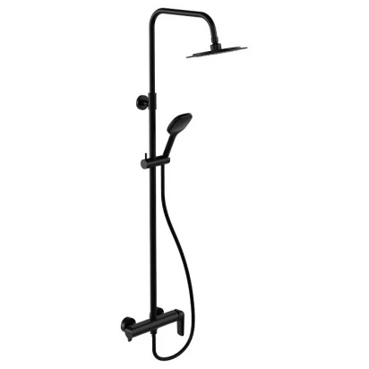 Kolumna prysznicowa ścienna  Excellent CLEVER 2.0 AREX.4181BS czarny soft