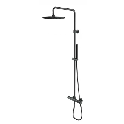 Kolumna prysznicowa termostatyczna Omnires Y Y1244SUGR grafit