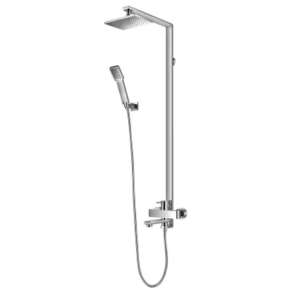 Kolumna prysznicowa z baterią wannową ścienną Omnires DARLING DA5034A