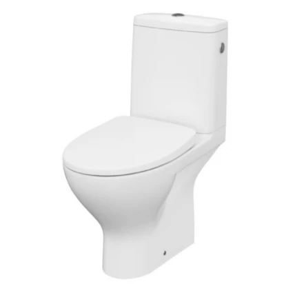 Kompakt WC bez kołnierza + deska sedesowa slim wrap Cersanit MODUO K116-036
