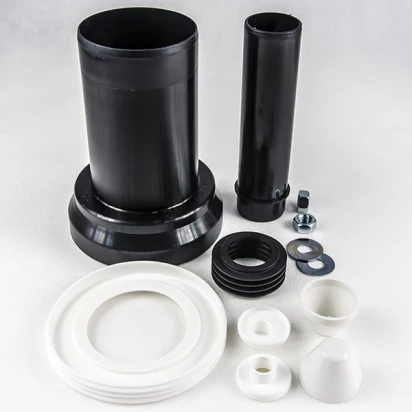 Komplet przyłączeniowy długości 180 mm do WC wiszącego Sanit / Roca VS58933C000E00 / 58933000000