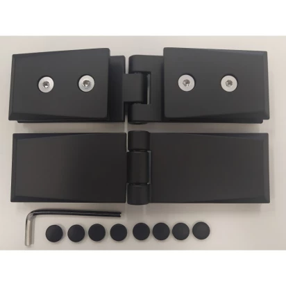 Komplet zawiasów (2 szt.) do kabiny prostokątnej Deante ARNIKA XKCA4CGP1 czarne
