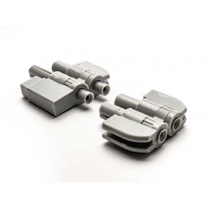 Komplet zawiasów górnych do parawanu nawannowego (2 sztuki) Besco AMBITION 2