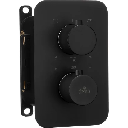 Komponenty do BOXa termostatycznego BXY X44T Deante BOX BXY NEBT okrągłe czarny