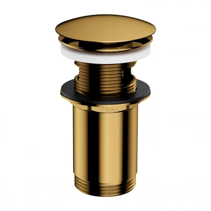 Korek klik-klak do syfonu umywalkowego Omnires A706GL złoty