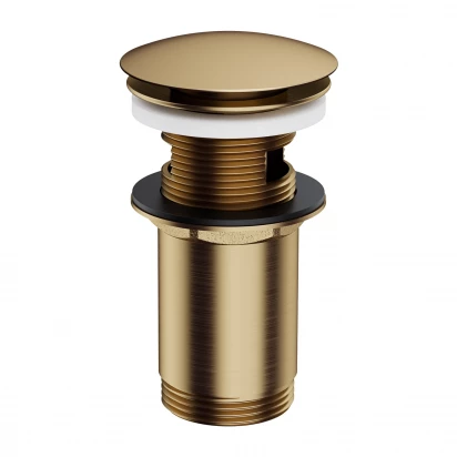 Korek klik-klak umywalkowy Omnires A706BR brąz antyczny