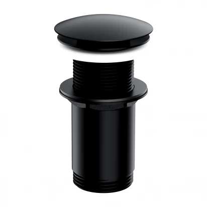 Korek klik-klak umywalkowy bez przelewu Omnires A716BL czarny