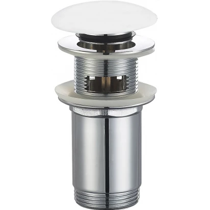 Korek klik-klak z przelewem Oltens HALSA 05102000 biały