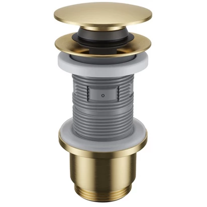 Korek umywalkowo-bidetowy klik-klak Excellent ARIN.1485.01GB złoty szczotkowany