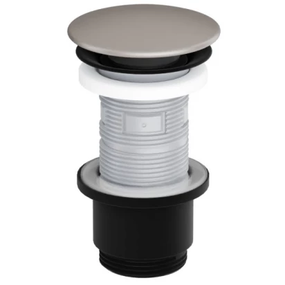 Korek umywalkowo-bidetowy klik-klak ceramiczny Excellent DESIGN ARIN.1485.K.01.CAMBL cappuciono mat/czarny mat