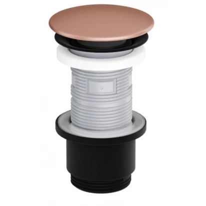 Korek umywalkowo-bidetowy klik-klak ceramiczny Excellent DESIGN ARIN.1485.K.01.TEMBL terracotta mat/czarny mat