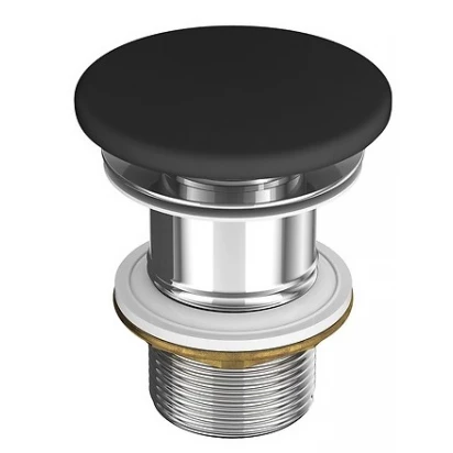 Korek umywalkowy ceramiczny bez przelewu Cersanit MODUO K116-109 antracyt mat