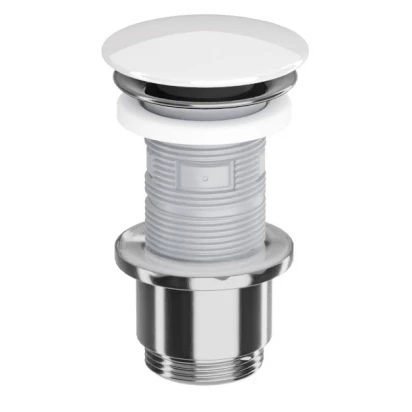 Korek umywalkowy klik-klak ceramiczny Excellent DESIGN ARIN.1485.K.01.WHCR biały połysk/chrom