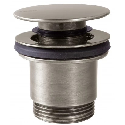 Korek umywalkowy klik-klak okrągły 60 mm Tres  24284001AC stalowy